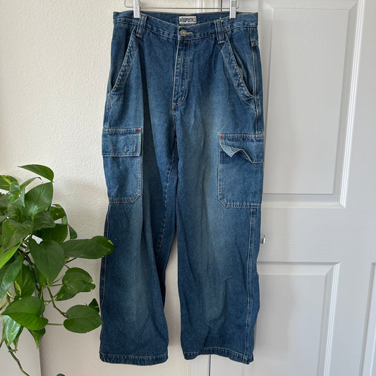 Size 30x30 Baggy Aeropostale Denim Cargo Jeans