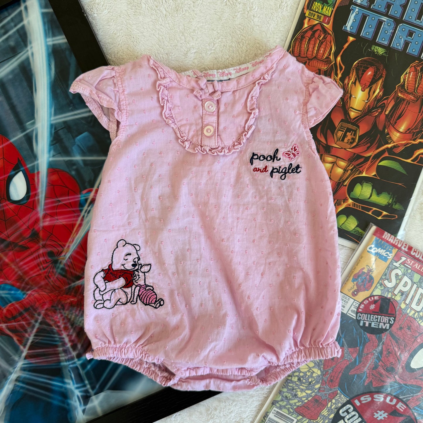 Size 3-6Months Pooh Romper