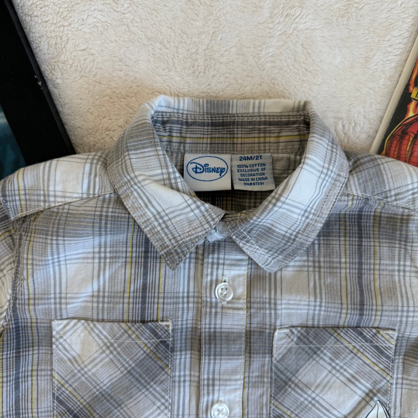 Size 24Months Mickey Button Down