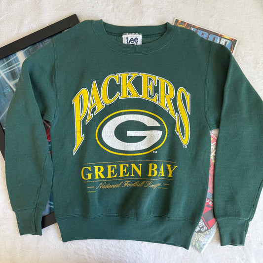 Size M (8-10) 1990s Packers Crew