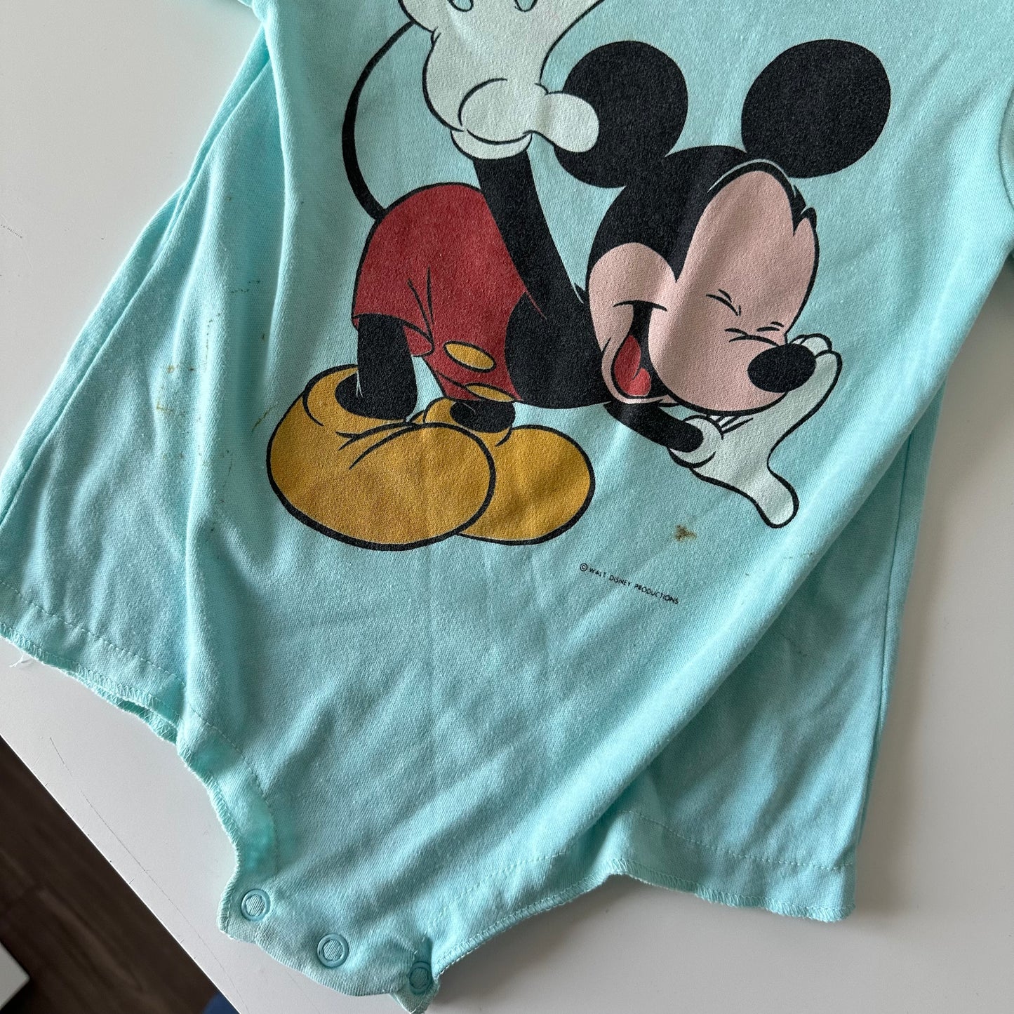 18Months Vtg Mickey Mouse Onesie