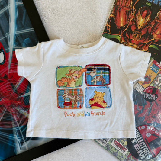 size 3-6Months 2000s Pooh & Friends Tee