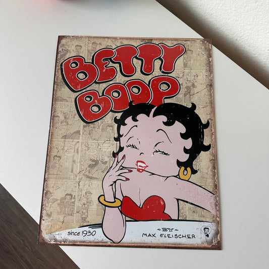 Betty Boop Metal Frame